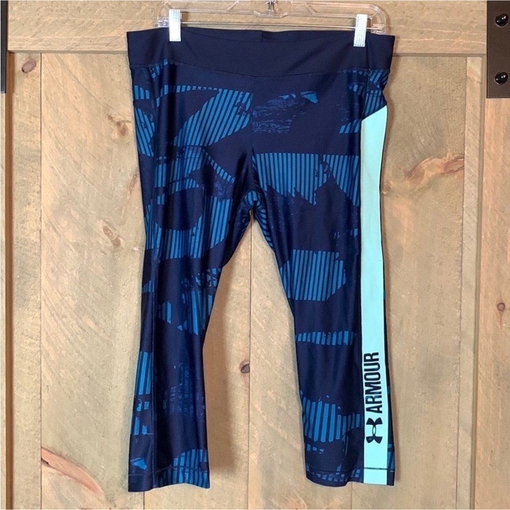 Under Armour HeatGear printed graphic training pants Size XL - Picture 2 of 9